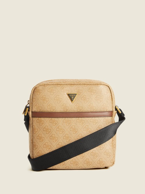 الخيزران Guess Vezzola شقة Crossbody