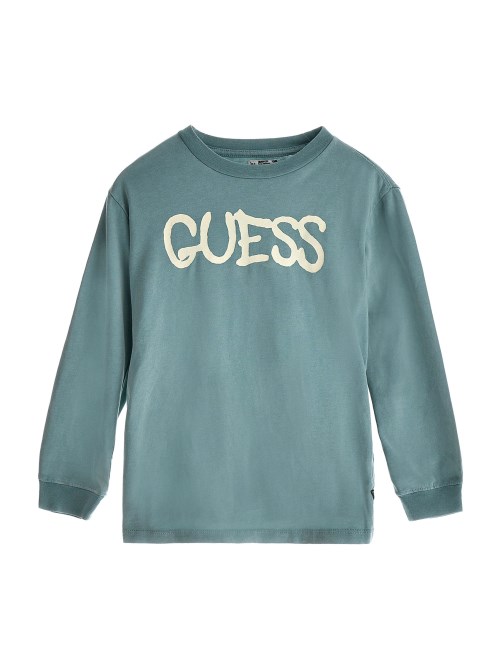 تيشيرت بناتي Guess شيري متعدد البالونات (7-16)