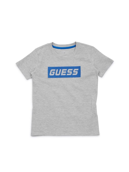 تي شيرت هيذر ايكو مزين بحجر خفيف (4-14) Guess
