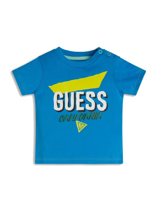 تي شيرت بأكمام قصيرة وشعار (2-7) Tstn Guess